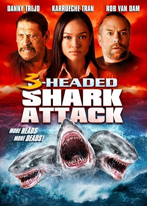 Нападение трёхголовой акулы / 3 Headed Shark Attack (2015) онлайн