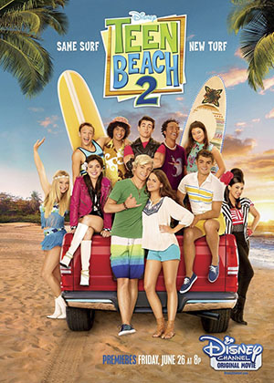 Лето. Пляж. Кино 2 / Teen Beach 2 (2015) онлайн