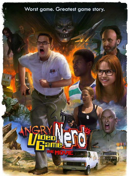Злостный Видеоигровой Задрот: Кино / Angry Video Game Nerd: The Movie (2014) онлайн