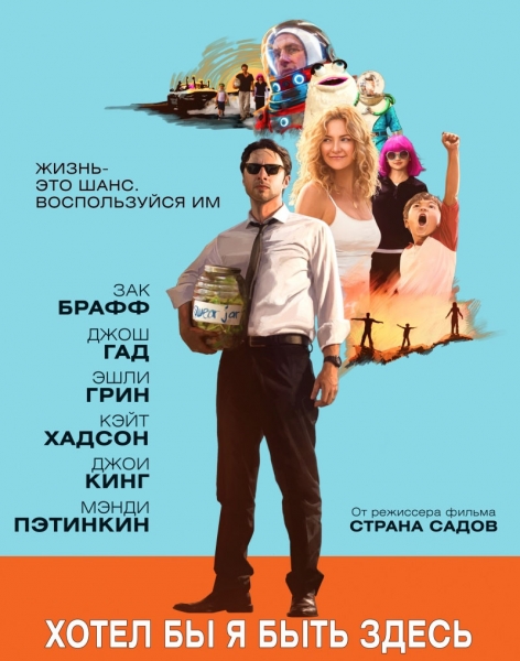 Хотел бы я быть здесь / Wish I Was Here (2014) онлайн